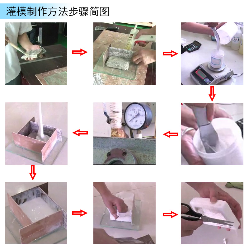 灌摸制作硅膠模具 灌摸制作硅膠模具