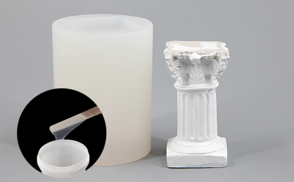 羅馬柱翻模選擇什么的模具硅膠 ？