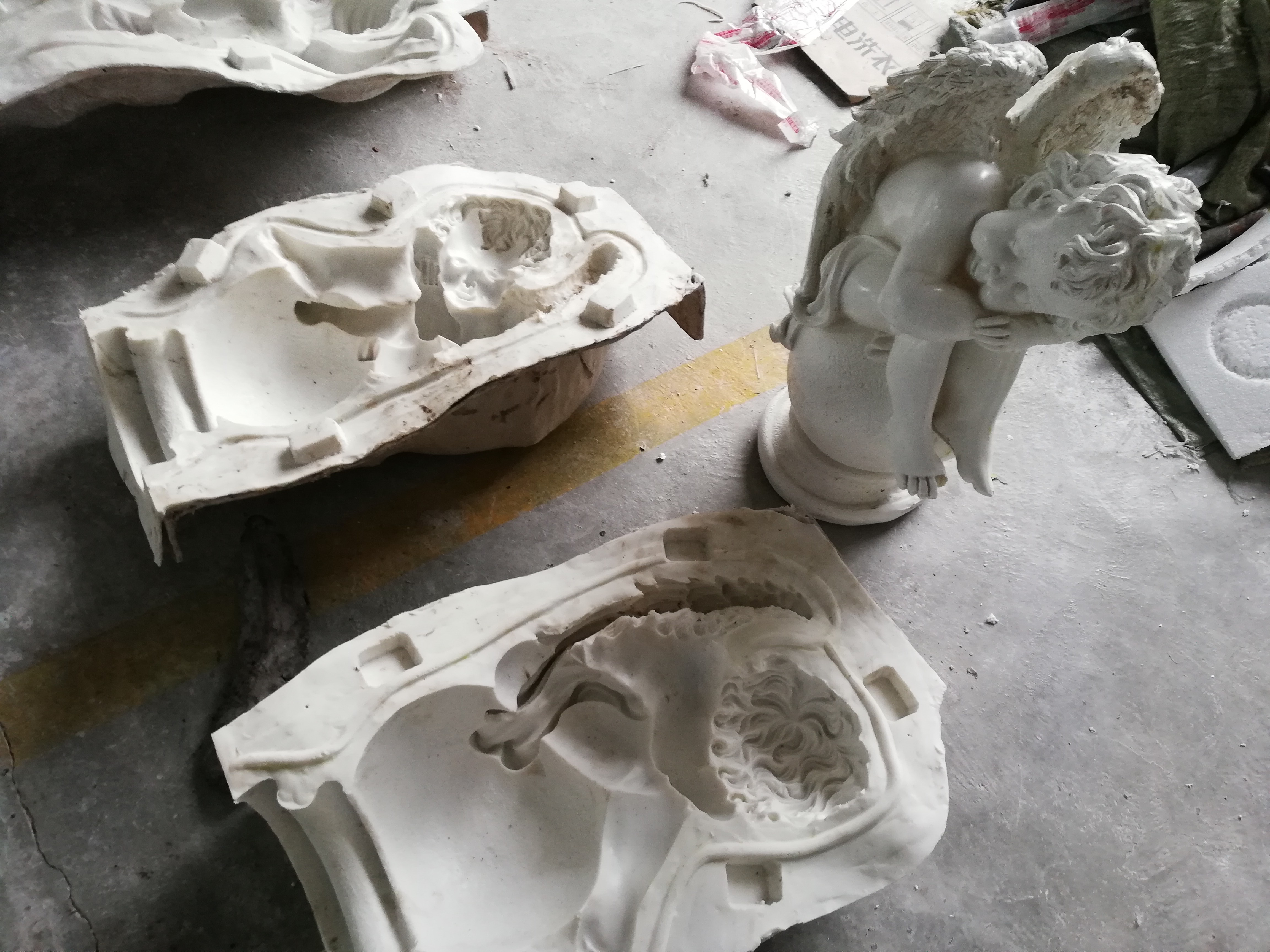 縮合型模具硅膠怎么開分片模 ？